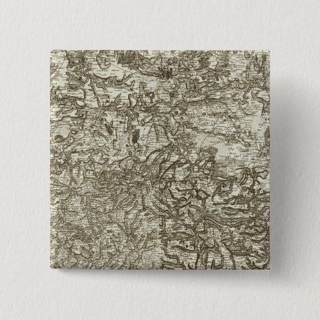 Bóton Quadrado 5.08cm Dinã (Frente)