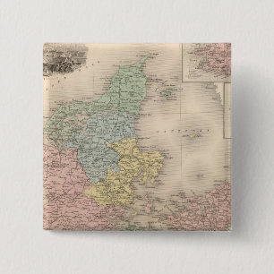 Bóton Quadrado 5.08cm Dinamarca 2