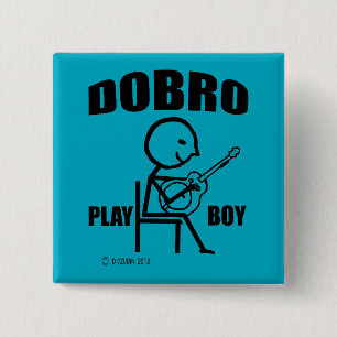 Bóton Quadrado 5.08cm Dobro Play Boy