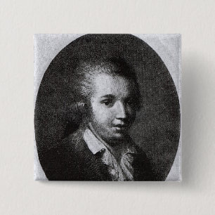 Bóton Quadrado 5.08cm Domenico Cimarosa