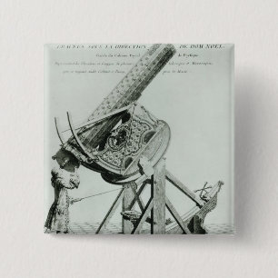 Bóton Quadrado 5.08cm D'optique dos instrumentos pelos DOM Noel