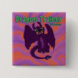Bóton Quadrado 5.08cm Dragon Trainer Button