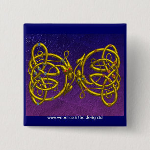 BÓTON QUADRADO 5.08CM DRAGONLOVE