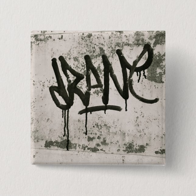 Bóton Quadrado 5.08cm Drane (Frente)