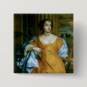 Bóton Quadrado 5.08cm Duquesa de Barbara Villiers de Cleveland