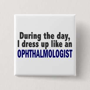 Bóton Quadrado 5.08cm Durante o dia eu visto-me acima como um