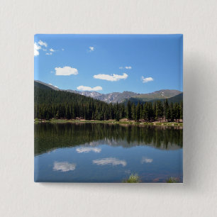 Bóton Quadrado 5.08cm Echo Lake Mt Evans Colorado