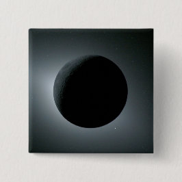 Bóton Quadrado 5.08cm Eclipse Total do Sol Artemis II