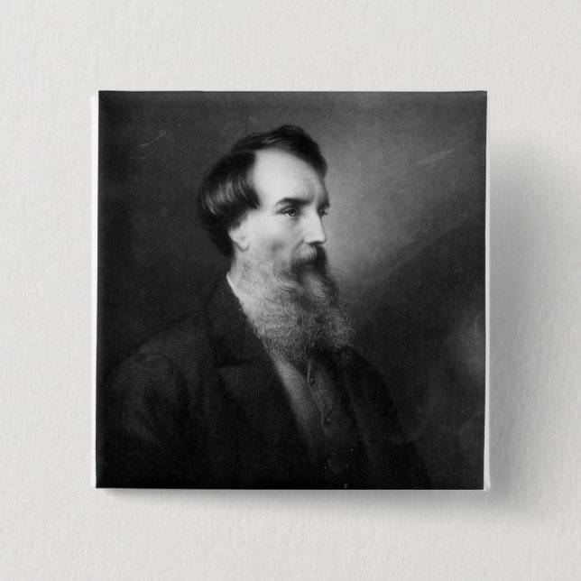 Bóton Quadrado 5.08cm Edward John Eire (Frente)