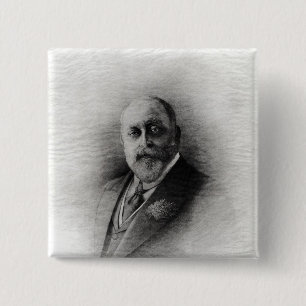 Bóton Quadrado 5.08cm Edward VII