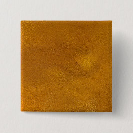 Bóton Quadrado 5.08cm Efeito Dourado