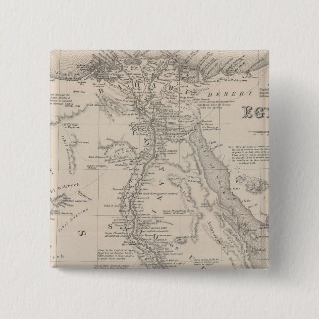 Bóton Quadrado 5.08cm Egito 9 (Frente)