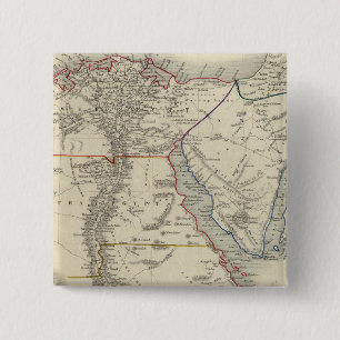 Bóton Quadrado 5.08cm Egito, E Arábia Saudita Petraea