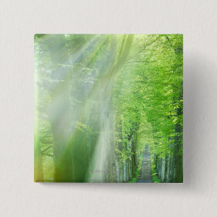 Bóton Quadrado 5.08cm Eixos da luz solar