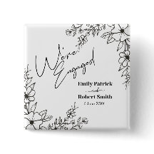 Elegant Typography we're engaged