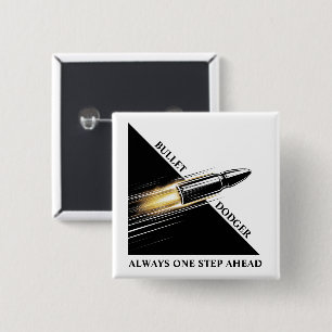 Bóton Quadrado 5.08cm Eleição Política Americana