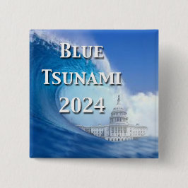 Bóton Quadrado 5.08cm Eleições 2024 no tsunami
