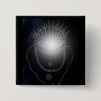 Bóton Quadrado 5.08cm Eletricidade estática