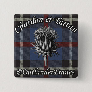 Bóton Quadrado 5.08cm Emblema OLFrance
