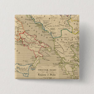 Bóton Quadrado 5.08cm Empire Grec et Royaume d'Italie 774 a 900