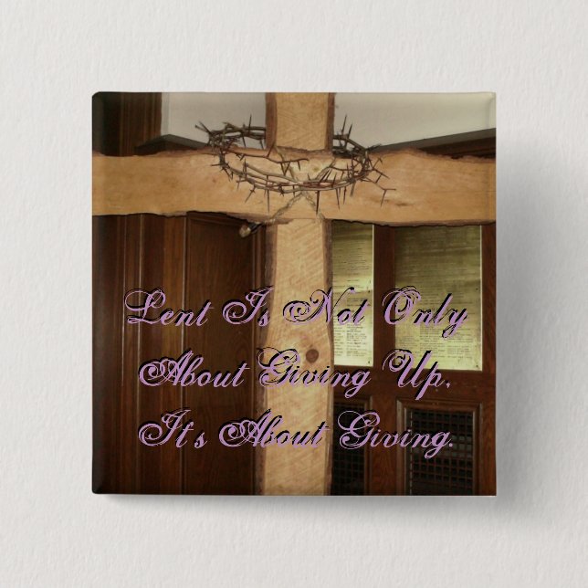 Bóton Quadrado 5.08cm Emprestado (Frente)