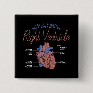 Bóton Quadrado 5.08cm Enfermeiro do assistente médico paramédico EMT