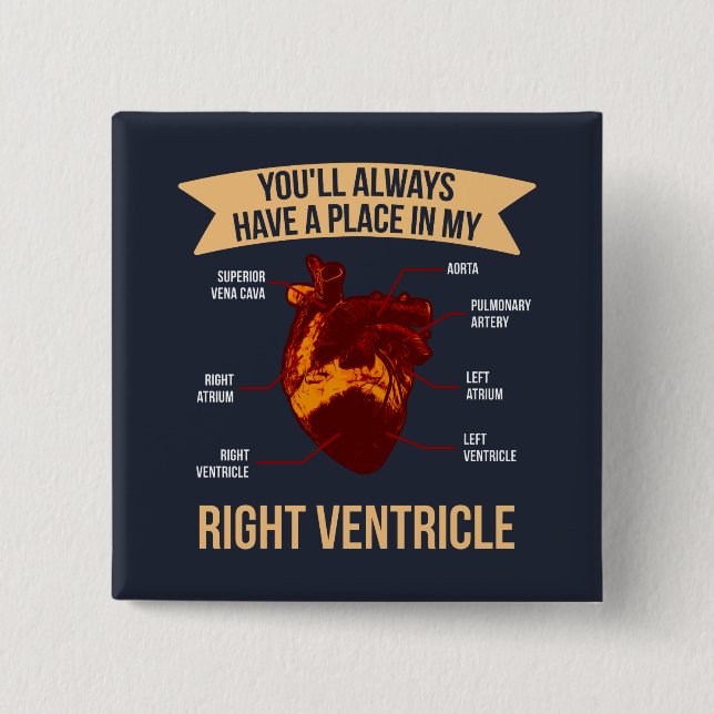 Bóton Quadrado 5.08cm Engraçado EMT Paramédico Declaração (Frente)