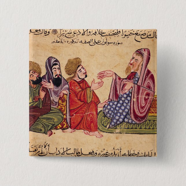 Bóton Quadrado 5.08cm Ensino do Solon (Frente)