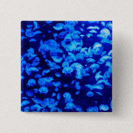 Bóton Quadrado 5.08cm Enxame de medusa