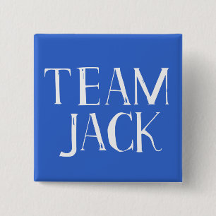 Bóton Quadrado 5.08cm Equipe Jack