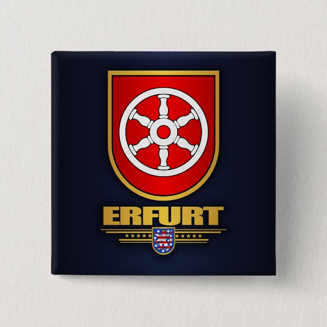 Bóton Quadrado 5.08cm Erfurt (Frente)