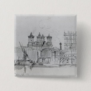 Bóton Quadrado 5.08cm Esboço de Westminster, 1860