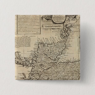 Bóton Quadrado 5.08cm Escócia e Grã-Bretanha Norte