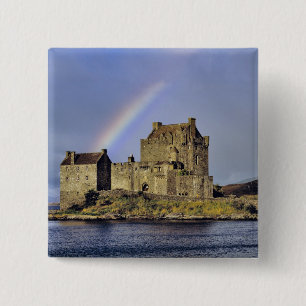Bóton Quadrado 5.08cm Escócia, Highland, Wester Ross, Eilean Donan