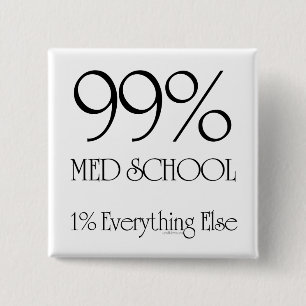 Bóton Quadrado 5.08cm Escola do MED de 99%