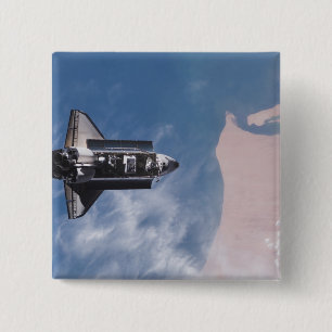 Bóton Quadrado 5.08cm Esforço 19 do vaivém espacial