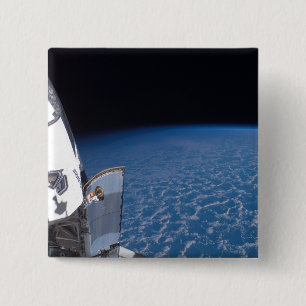 Bóton Quadrado 5.08cm Esforço 24 do vaivém espacial