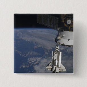 Bóton Quadrado 5.08cm Esforço 2 do vaivém espacial