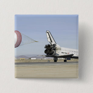 Bóton Quadrado 5.08cm Esforço 4 do vaivém espacial