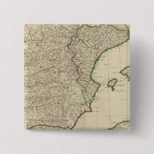 Bóton Quadrado 5.08cm Espanha e Portugal