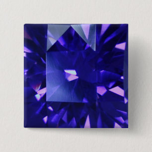 Bóton Quadrado 5.08cm Espírito Azul 2