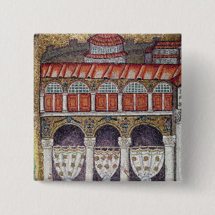 Bóton Quadrado 5.08cm Esquerda do Palazzo di Teodorico, 527-99