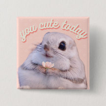 Esquilo Fluffy Cujo Flor É Rosa