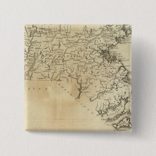 Bóton Quadrado 5.08cm Estado de Massachusetts