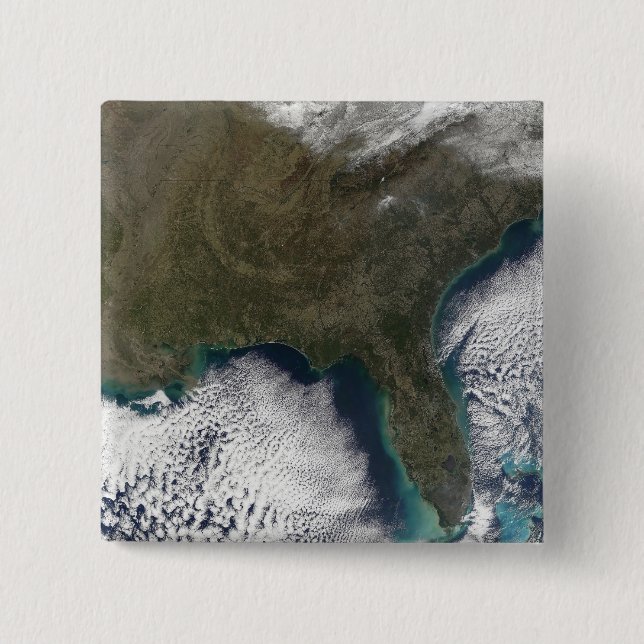 Bóton Quadrado 5.08cm Estados Unidos da América do Sul (Frente)