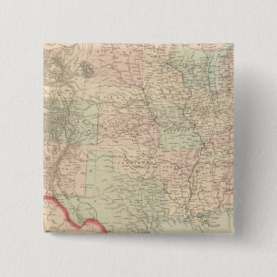 Bóton Quadrado 5.08cm Estados Unidos e Territórios 2