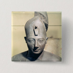 Bóton Quadrado 5.08cm Estátua de Tuthmosis III