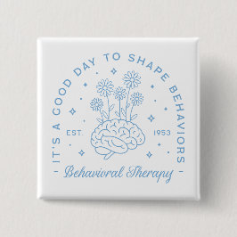 Bóton Quadrado 5.08cm Estética terapêutica comportamental