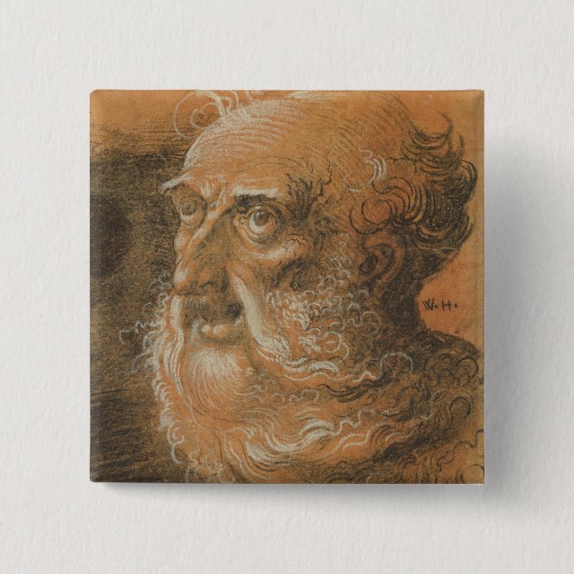 Bóton Quadrado 5.08cm Estudo principal, 1522 (Frente)