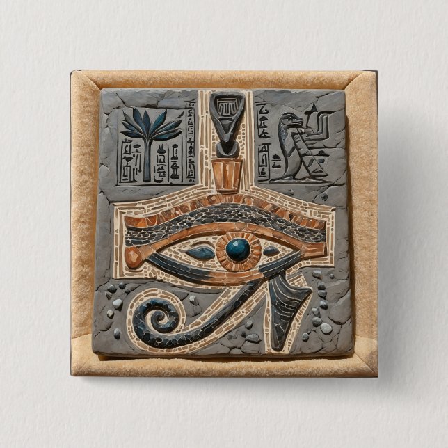 Bóton Quadrado 5.08cm Eterno (Frente)